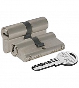 Картинка Цилиндровый механизм KALE KILIT 164 SN/80 (35+10+35) mm никель 5 кл.
